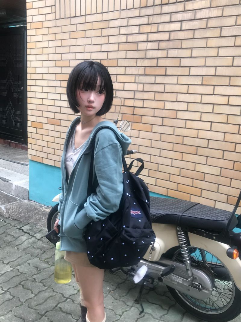ner.ui.bin（ノエビン）の「ヘイズ フラワー フーデッド ジップアップ（ジャケット/アウター）」