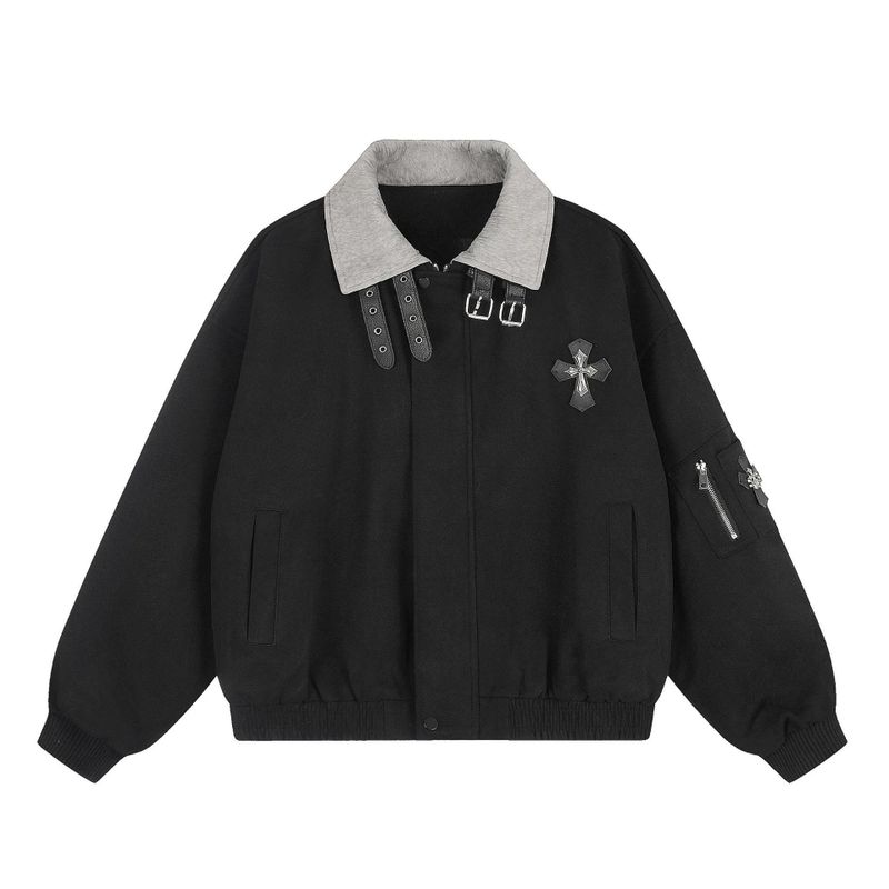 Theo Contrast Collar Jumper