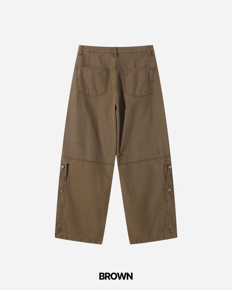 Layer Washing Cotton Pants