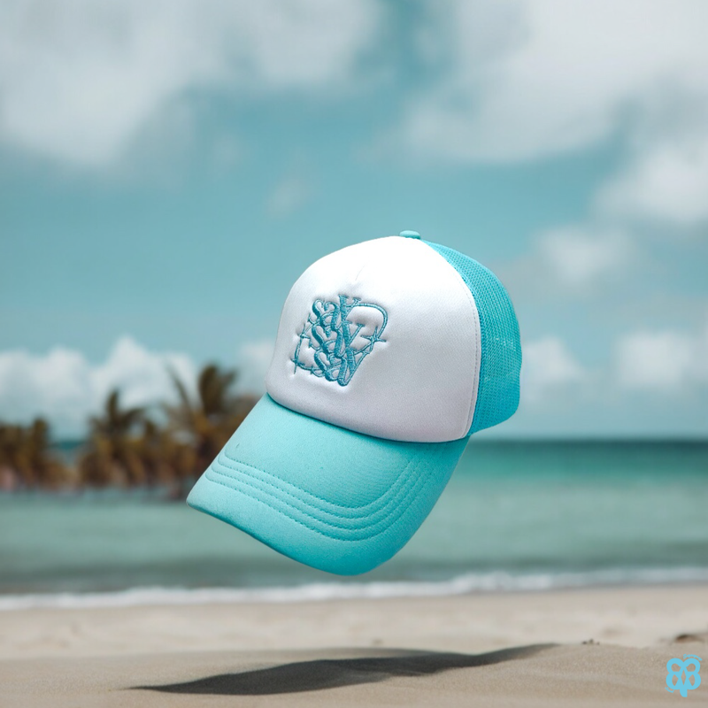 SAYSAYSAY(セイセイセイ)の「Textlogo Trucker Cap Mint(Hats)」