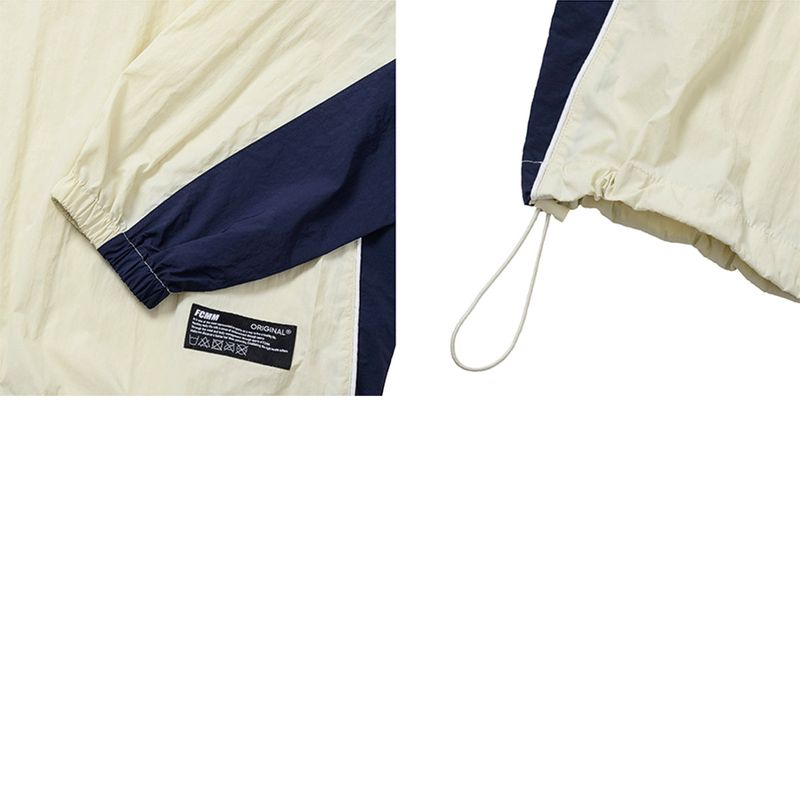 Triple Star Nylon Pullover - Ivory