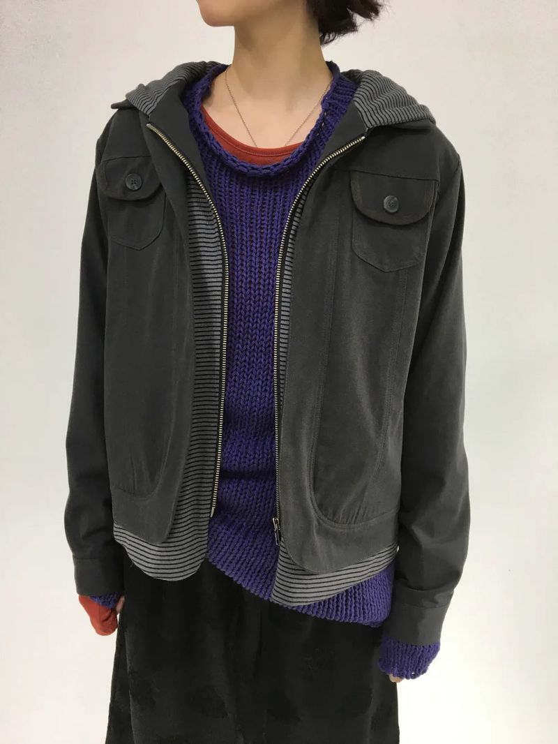 Rolled Neck Russly Knit (4color)