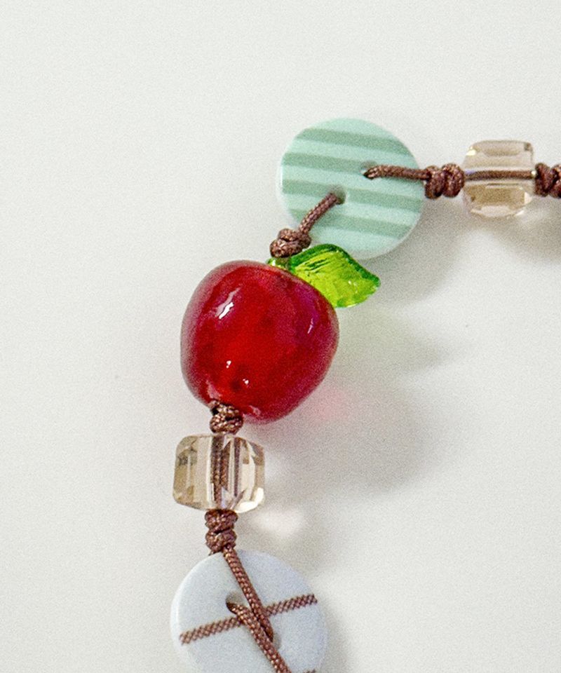 Apple Morrie Girl Vintage Beads Bracelet