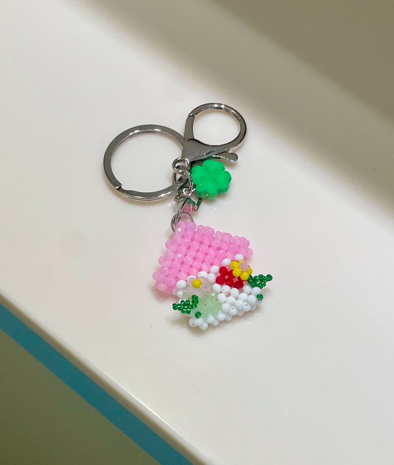 Good Luck Beads Keyring