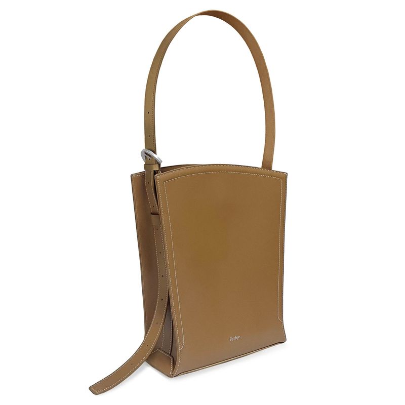 harp-half shoulder bag_camel