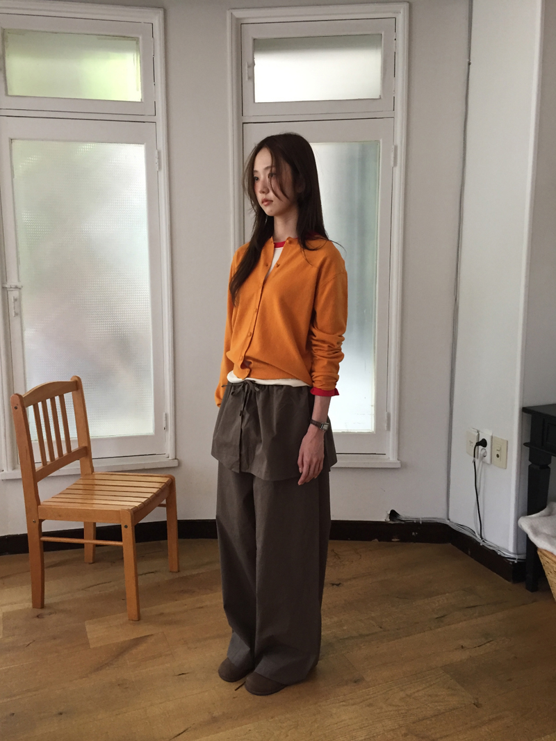 Contour Bean Cardigan (6color)
