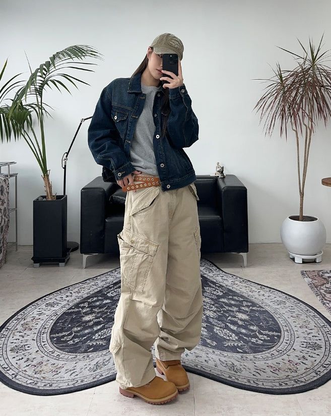 Bedin Crop Denim Jacket