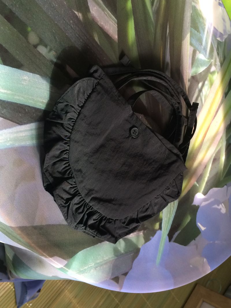 Powder pleats and pouch skirts