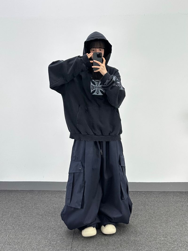 pod cargo cotton pants