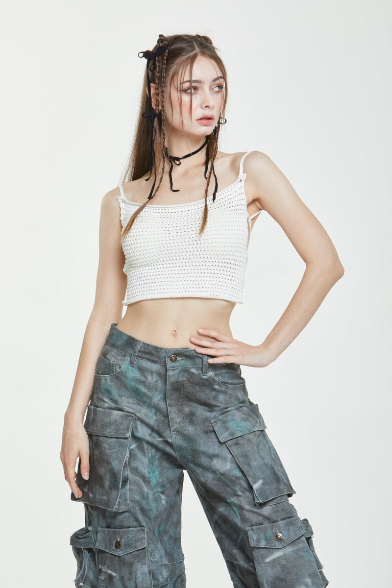 DUAL KNIT TOP