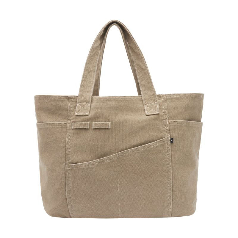 Sserpe（セルぺ）の「Pigment Washed Oxford Tote Bag Beige（Bags）」