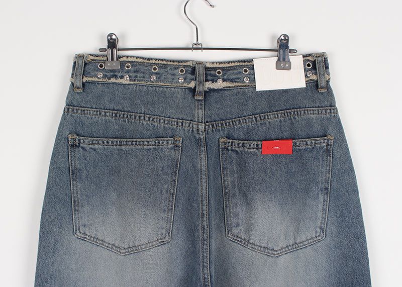 DIA EYELET DENIM