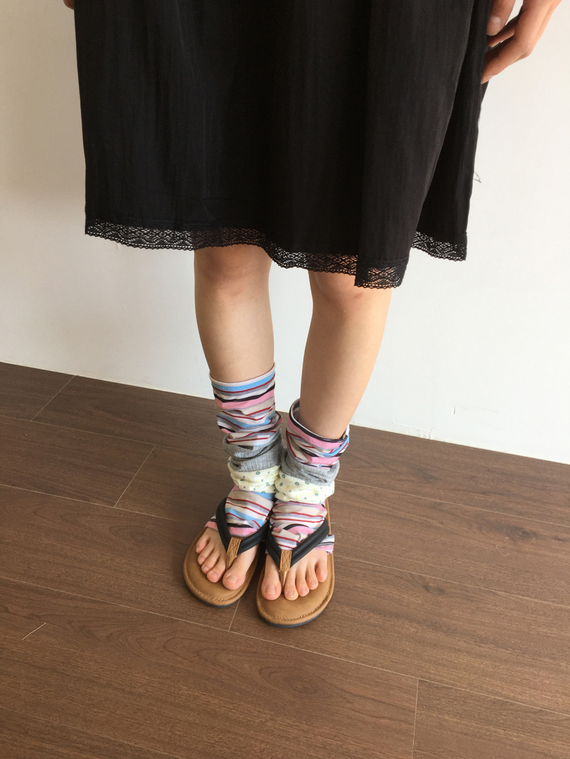 Patchwork Leg Warmers (2color)