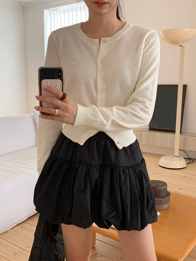 [MADE] MIETTE CASHMERE ROUND CARDIGAN