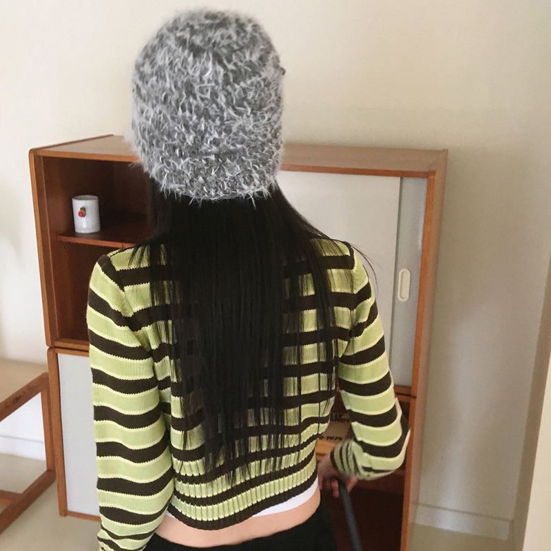 Fiv angora fur hat