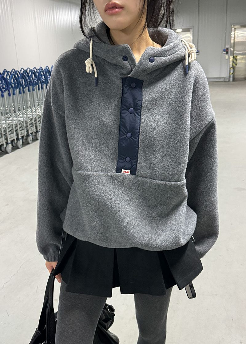 FLEECE HOOD ANORAK