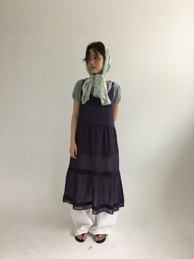 Misty Bloom scarf (2color)