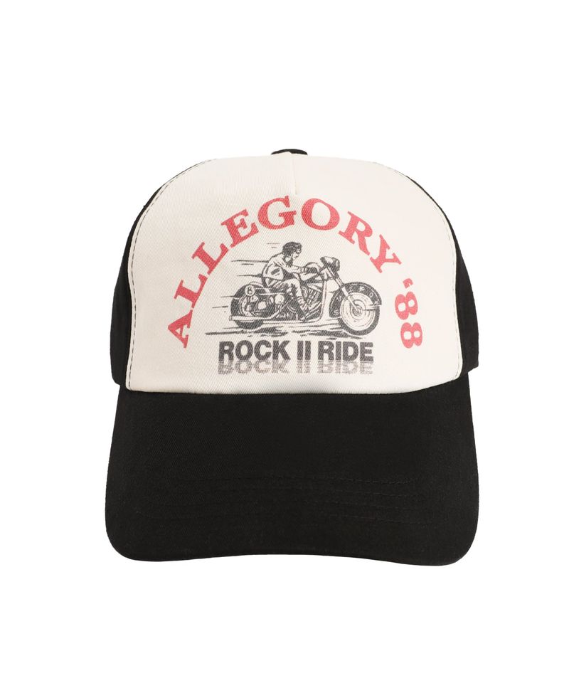 Allegory 88 ball cap - Ivory / Black