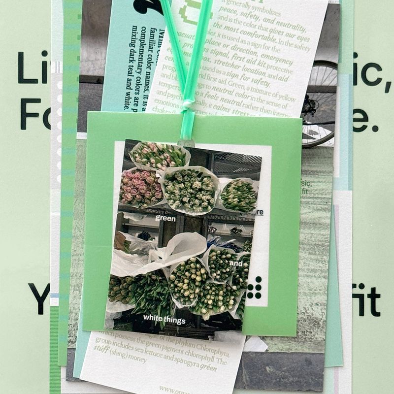 oab tone pack mint / scrap sticker set