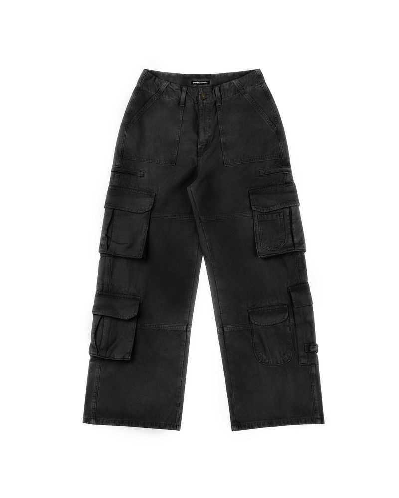 DirtyCoins（ダーティーコインズ）の「DirtyCoins Casual Baggy Cargo Pants Black Wash（Pants）」
