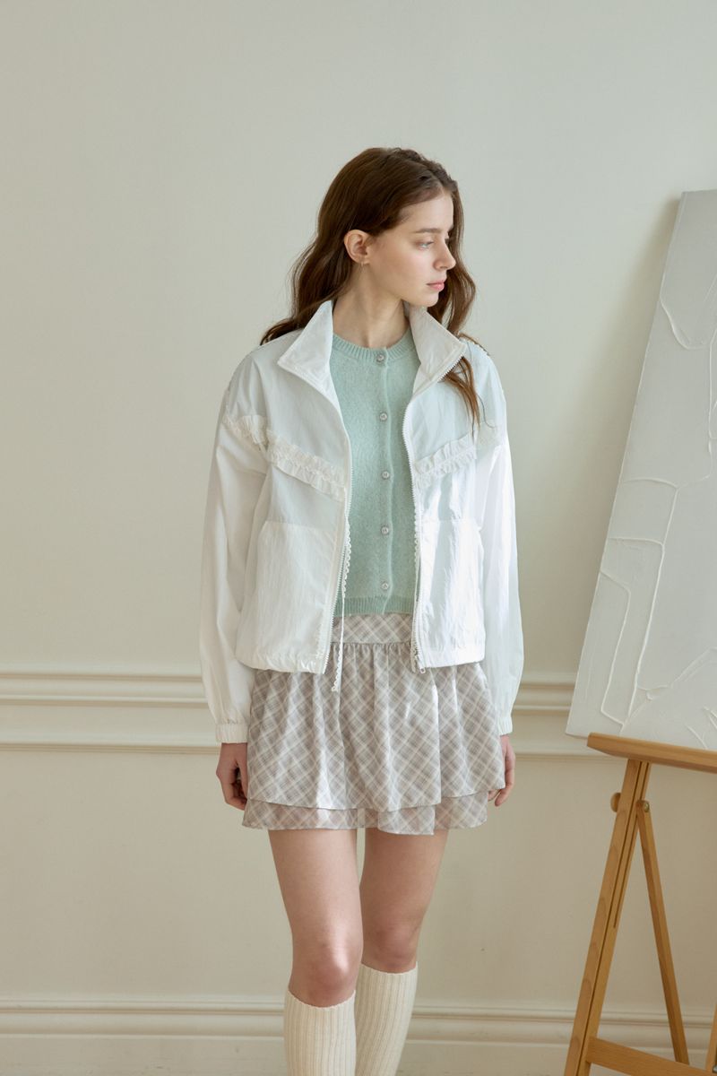 BUBBLE LACE WINDBREAKER