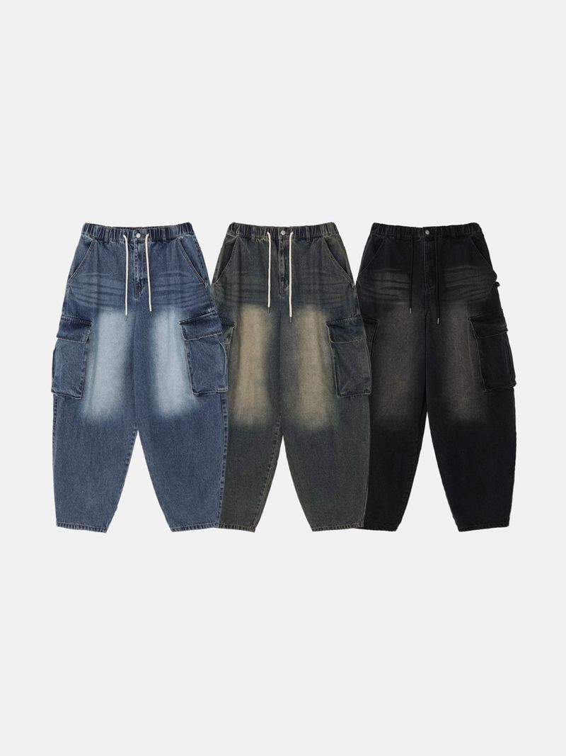 Dement Balloon Cargo Denim