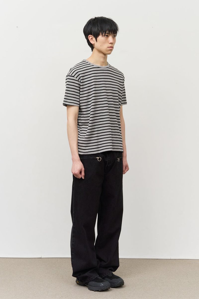Lofi Striped Waffled Top