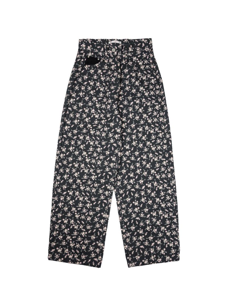 Sweet Flower Pants_black