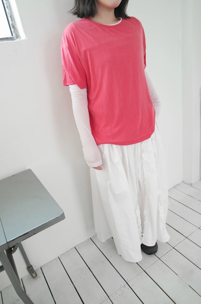 row frill skirt (2c)