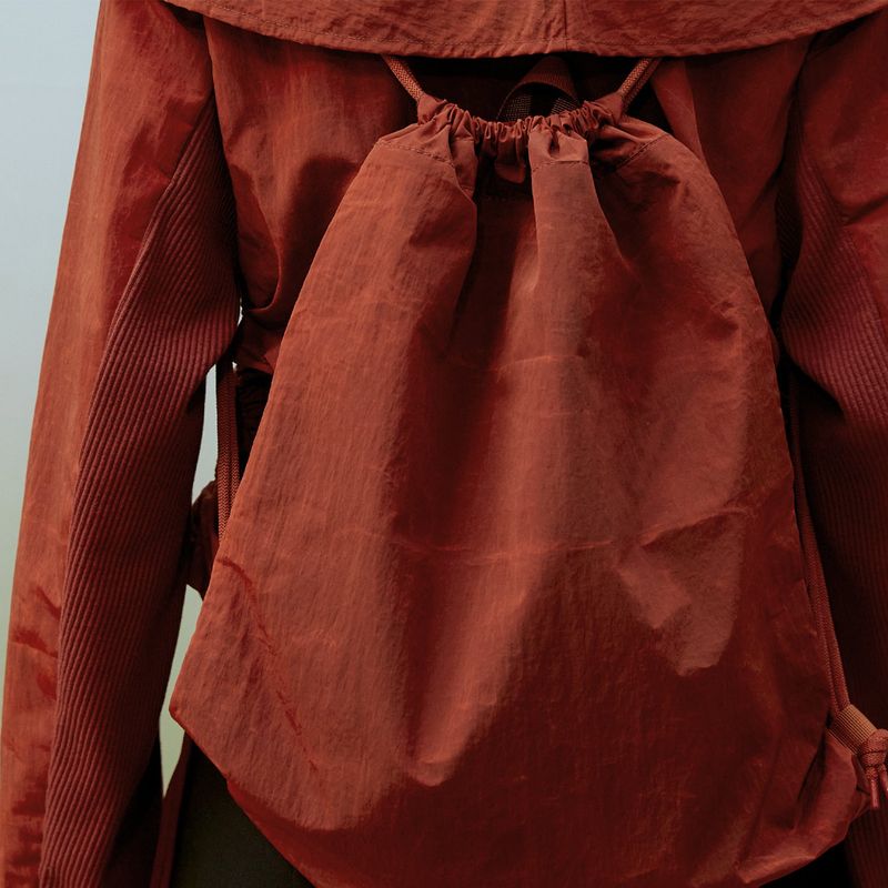 Recycle String Backpack (RED)