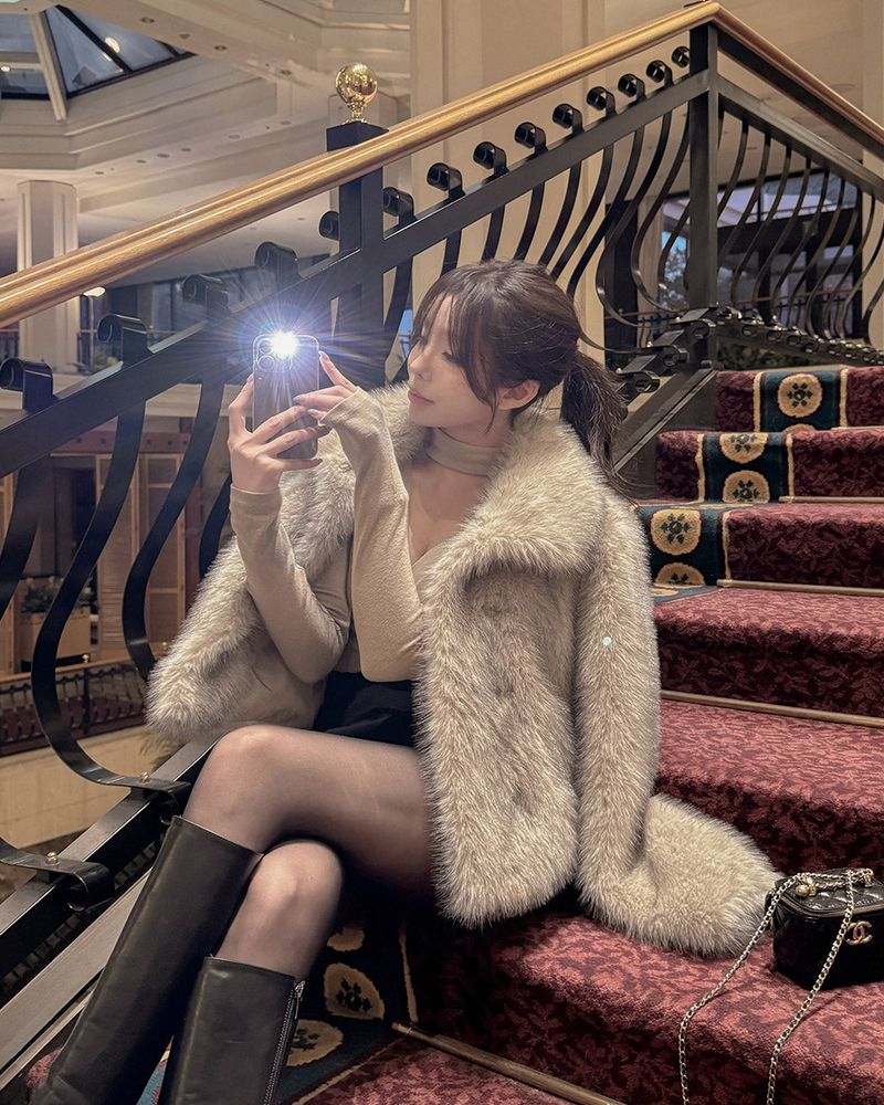 MAYBINS(メイビンス)の「Fur Crop Jacket(Jackets/Outerwear)」
