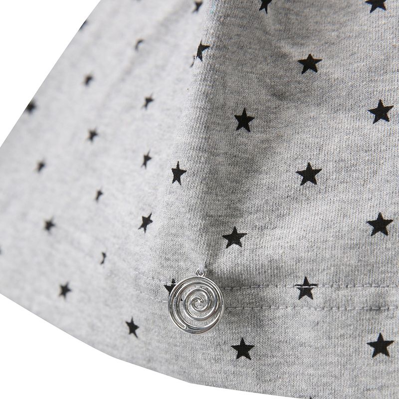 Cat Ear Star Beanie - GREY