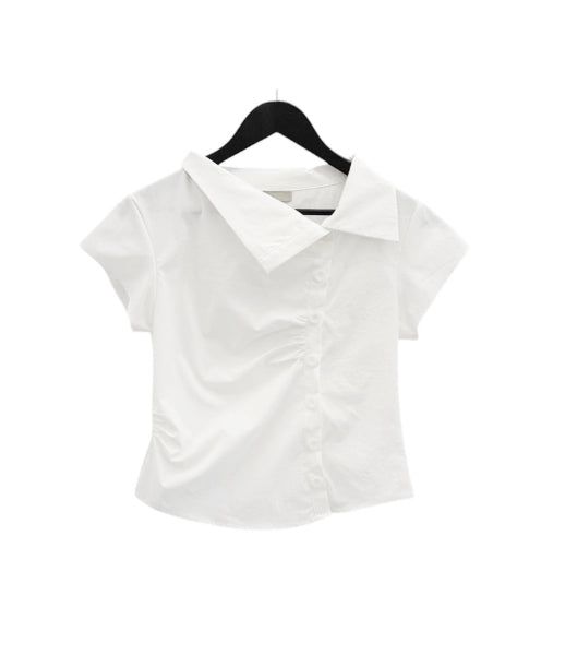 Asel Unbalance Sailor Blouse