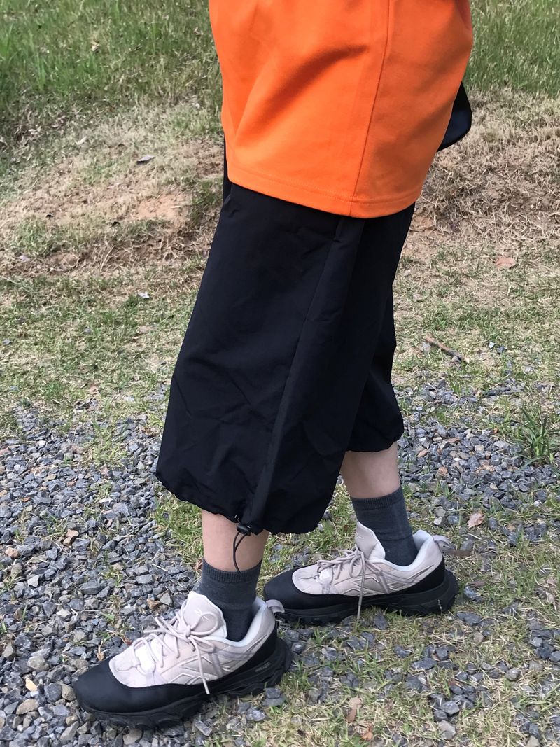 Capri wide string pants