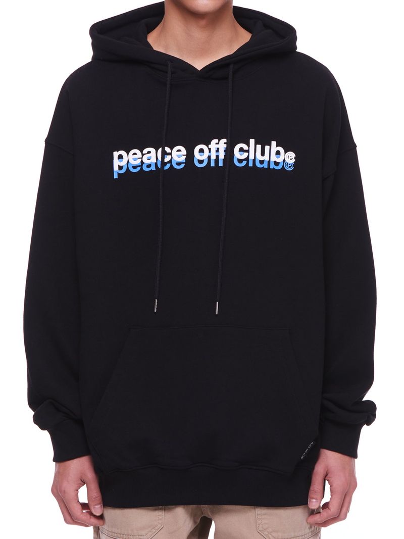Basic_Logo Hooded Sweatshirt BLACK