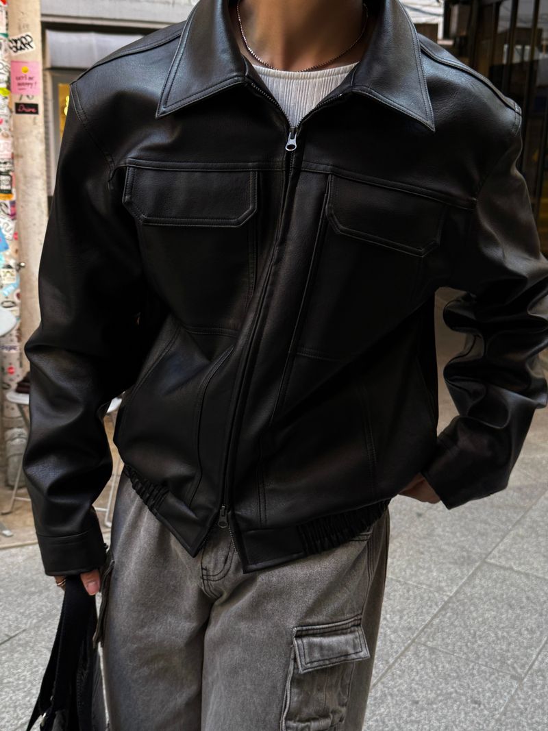 Poder leather jacket