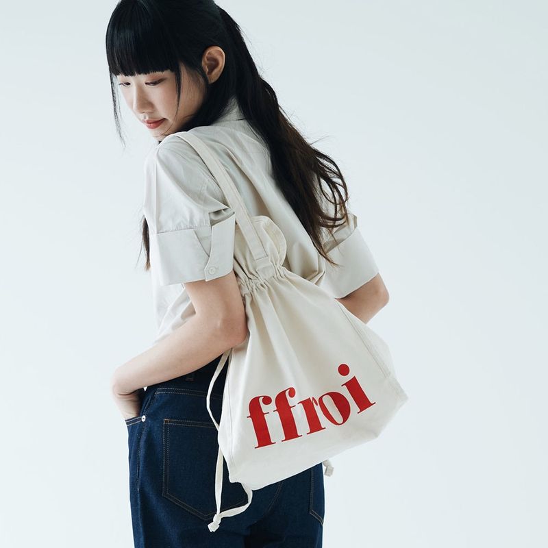 ffroi（プルア）の「エコバッグ_アイボリー（バッグ）」