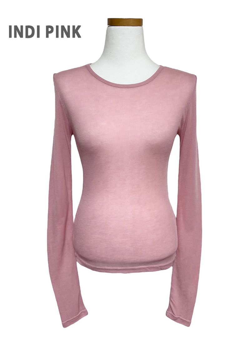 TENCEL LAYERED LONG SLEEVE (11C)