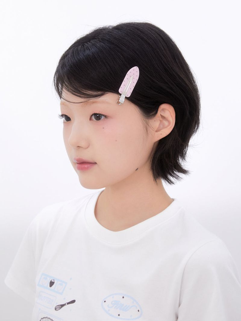 Dot Cookie Hair Clip Set