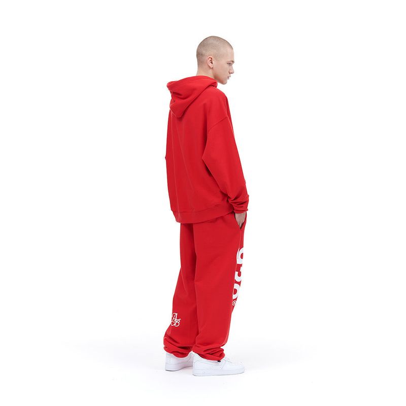 939 LOGO SWEAT PANTS (DEEP RED)