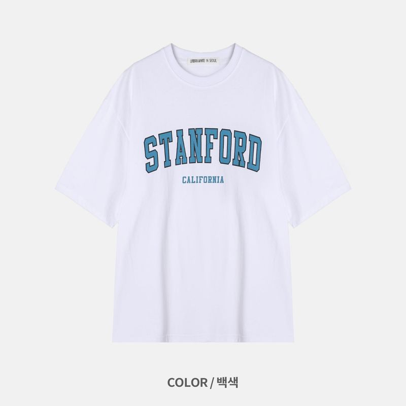 [Premium] SF レタリングオーバーフィットショートスリーブtシャツ