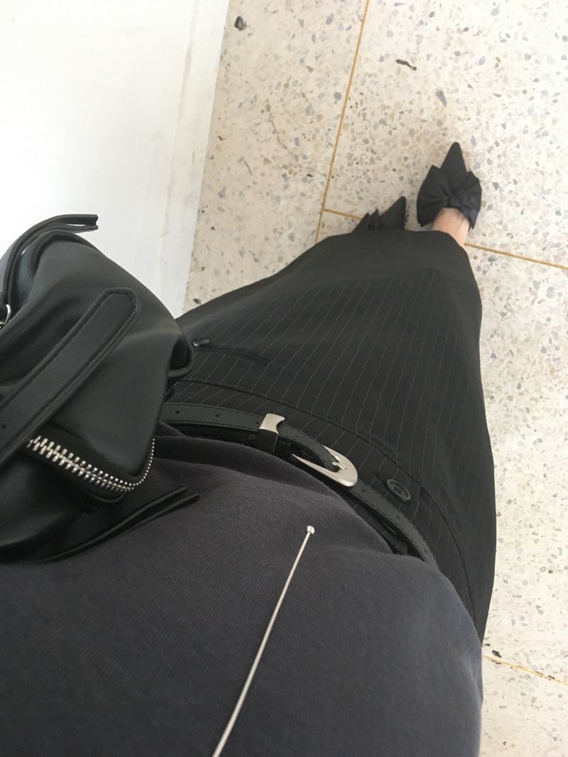Dual Maxi Skirt