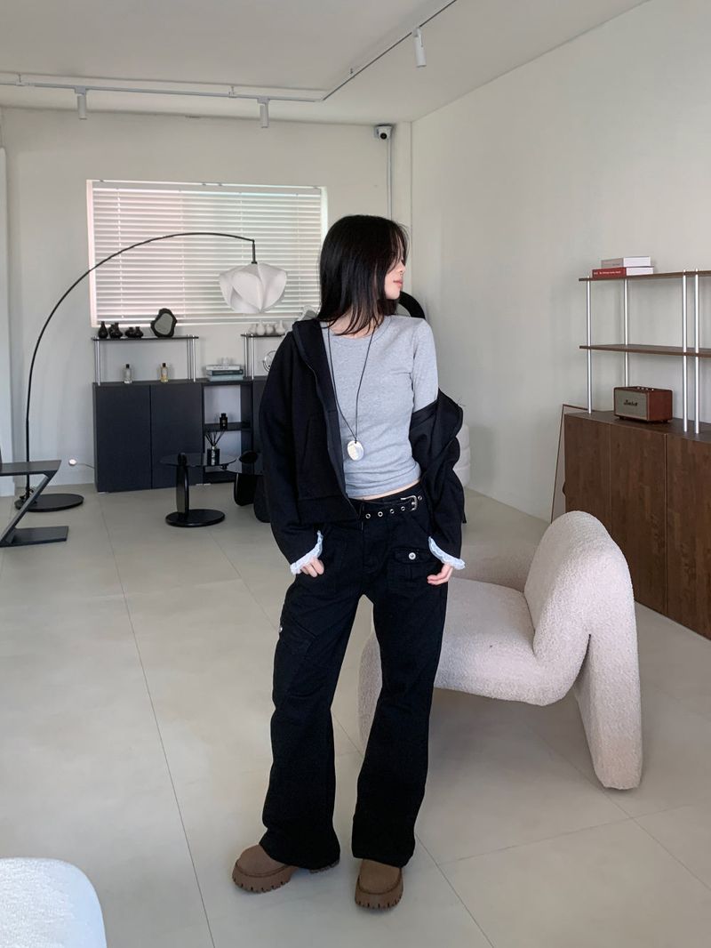 Wander Pocket Cargo Work Line Long Pants 