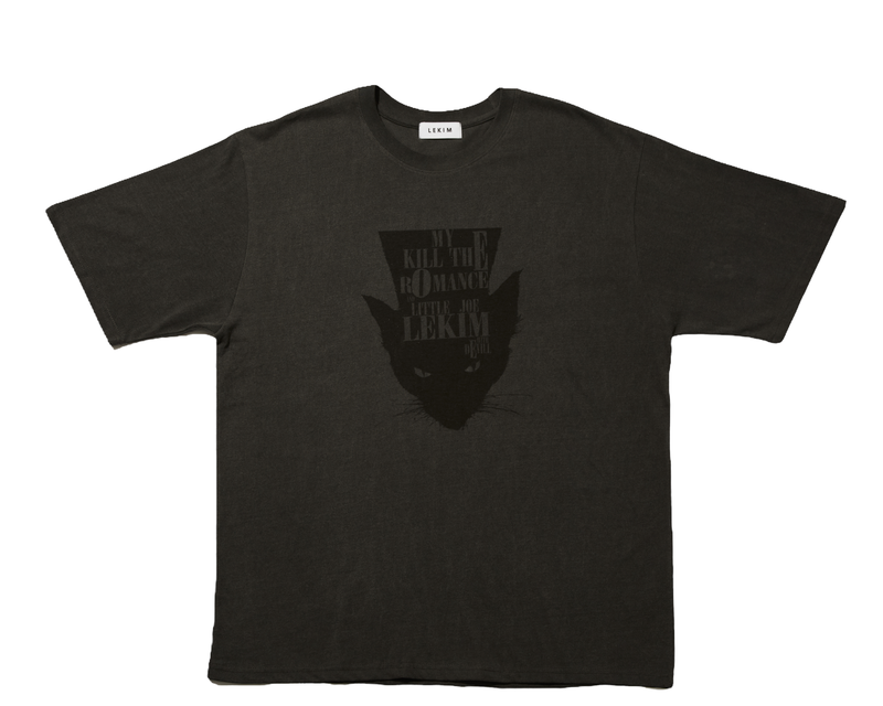 LEKIM(レキム)の「LEKIM DEVILL CAT T-SHIRT PIGMENT BLACK(Tops)」