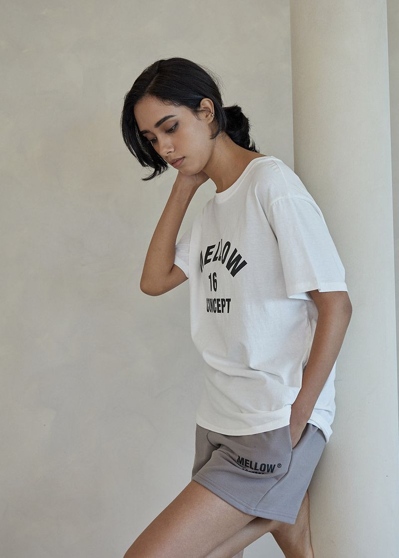 MCT W22 White concept loose T-shirts