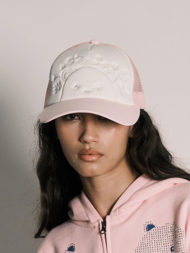 DALGOMM TRUCKER CAP (PINK)