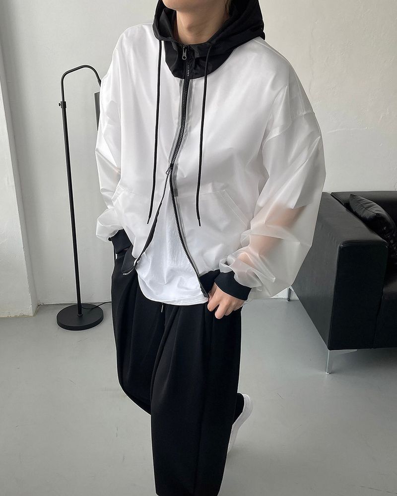 OWN Plastic Mix Zip-Up (2 colors)