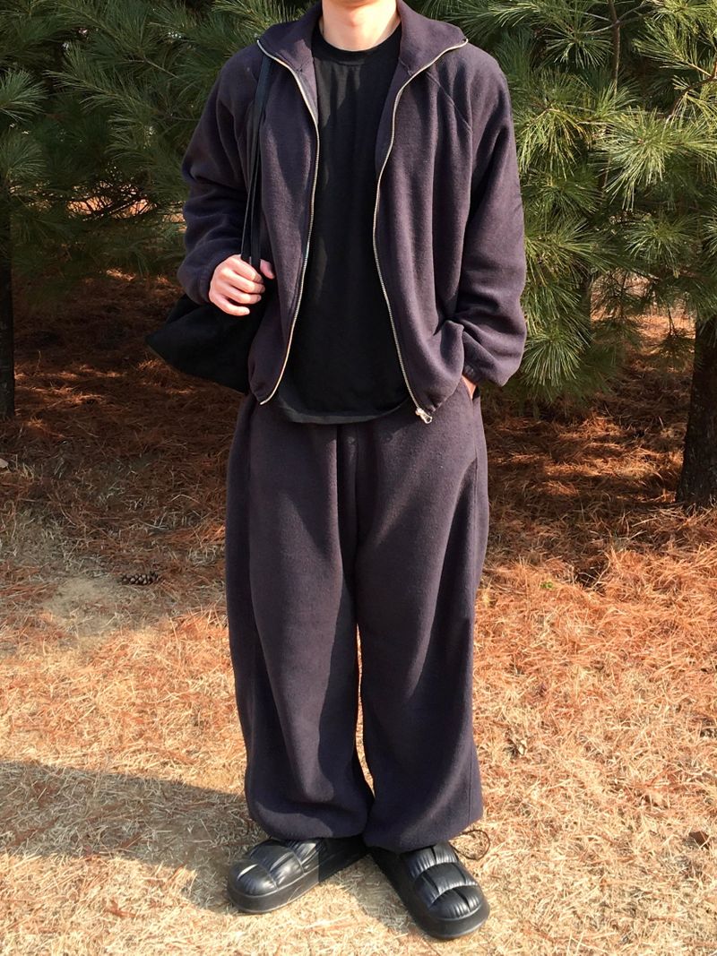 Mensfloor（メンズフロア）の「Fleece Stitch High-Neck Zip-up（Jackets/Outerwear）」