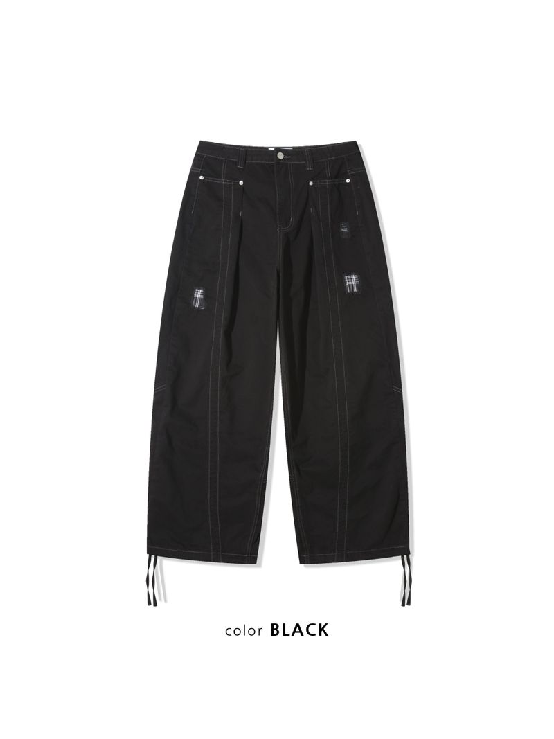 Malenti Cut Wide Balloon Pants 2C