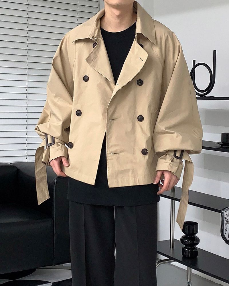 COZINESS（コジネス）の「GM Balloon Short Trench Jacket (2 colors)（Jackets/Outerwear）」
